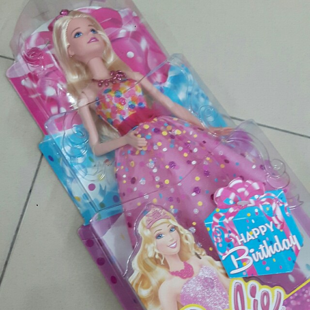 Happy birthday barbie game